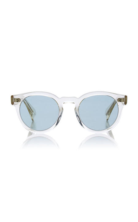 Rosden Round-Framed Acetate Sunglasses展示图