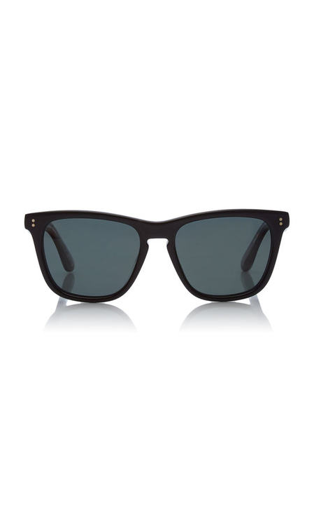 Lynes Square-Frame Acetate Sunglasses展示图