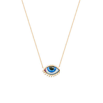 14k Pink Gold Apollo 13 Grand Bleu Necklace
