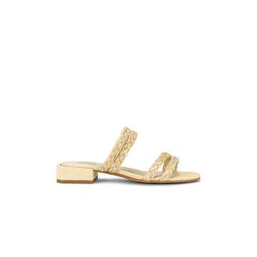 Haize Raffia Slide