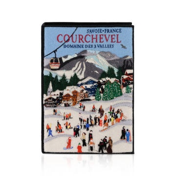 Courgevel Book Clutch