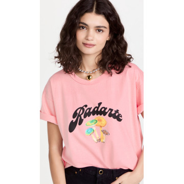粉色蘑菇 T 恤