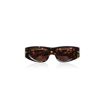 Round Cat-Eye Acetate Sunglasses