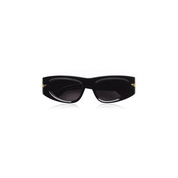 Round Cat-Eye Acetate Sunglasses