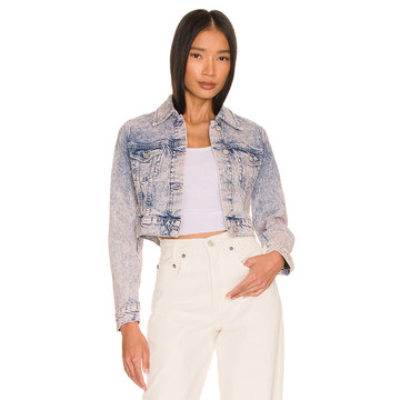 Jinx Cropped Denim Jacket