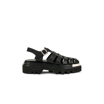 Combat Everyday Sandals with Metal Tip