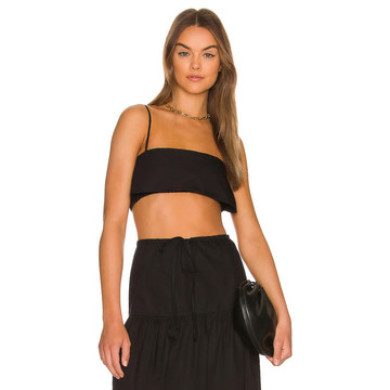 Structured Bandeau Crop Top