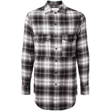 tartan pattern shirt