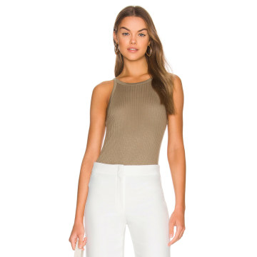 Cropped Halter Knit