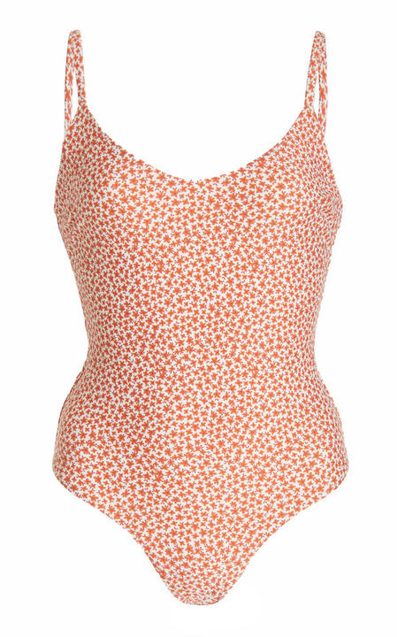 Scoop Printed One-Piece Swimsuit展示图