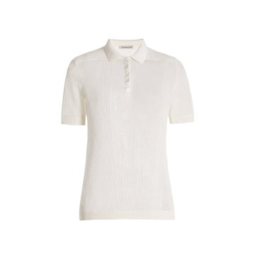 Cotton Mesh Polo Shirt