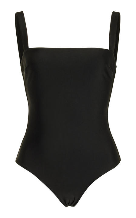 Square-Neck One-Piece Swimsuit展示图