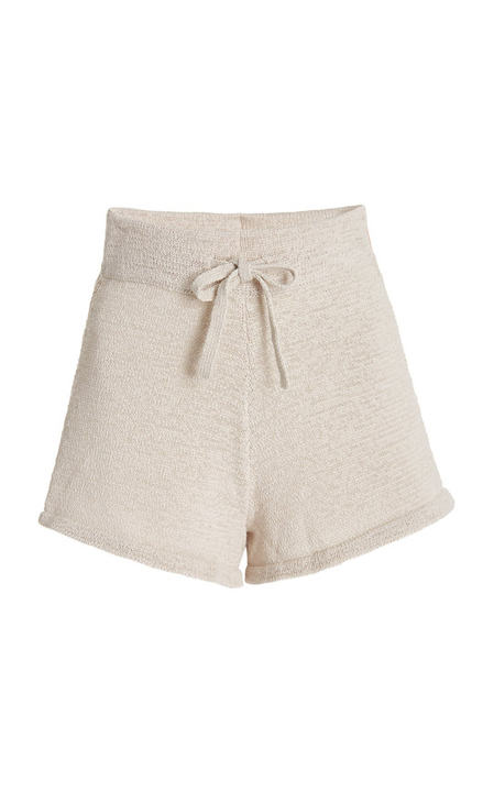 Mikeah Cotton-Blend Knit Shorts展示图