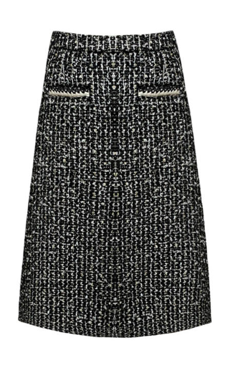 Tweed Midi Skirt展示图