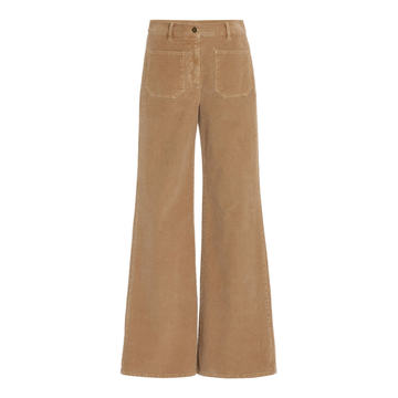 Florence Stretch Cotton-Blend Corduroy Pants