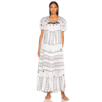 Jamie Embroidered Maxi