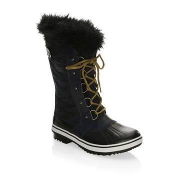 Tofino Canvas and Faux Fur Boots