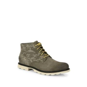 Madson Leather Camouflage Chukka Boots