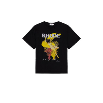 RHUDE A PERFECT DAY TEE IN VINTAGE BLACK 셔츠