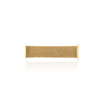 18k Yellow Gold Classic All Gold Woven Bracelet