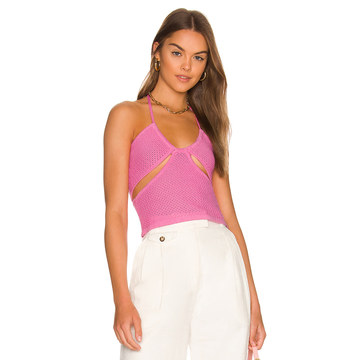 Cut Out Halter Top