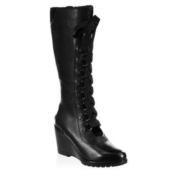 After Hour Lace-Up Tall Boots