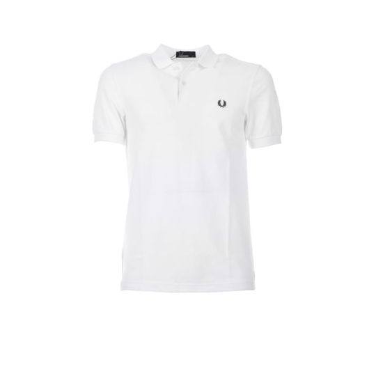 Fred Perry White Polo Shirt展示图