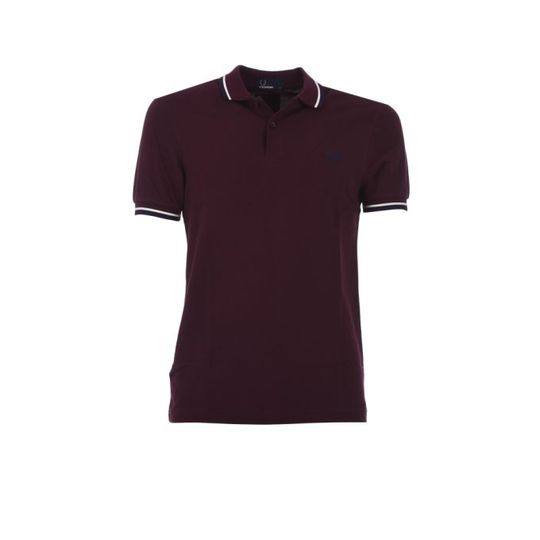 Fred Perry Bordeaux Polo Shirt展示图