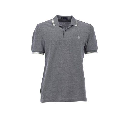 Fred Perry Grey Polo Shirt展示图