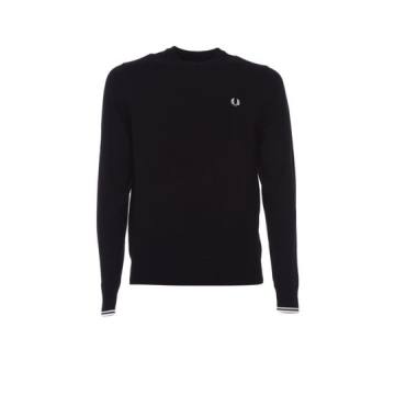 Fred Perry Black Sweater