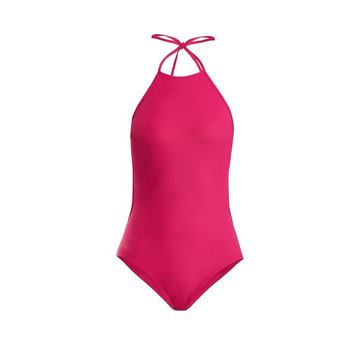 Classic halterneck swimsuit