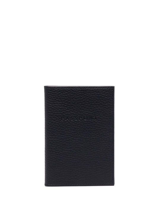 grained leather passport cover展示图