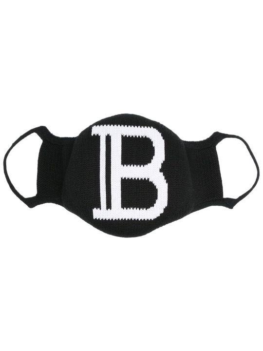 B-logo针织口罩展示图