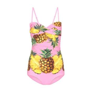 Pineapple印花泳装