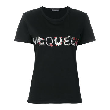 McQueen动物印花T恤