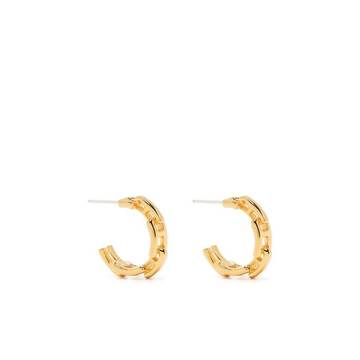 925 A CHAIN EARRINGS GOLD NO COLOR