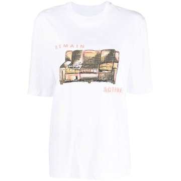 graphic-print organic cotton T-shirt