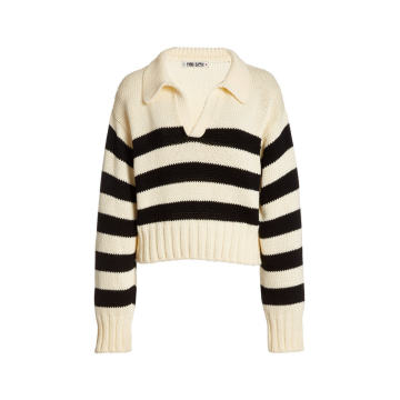 Venezia Striped Cotton Sweater