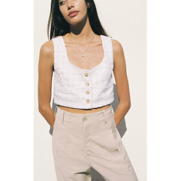 Avena Cropped Top