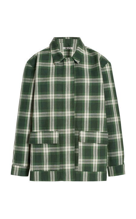 Felicity Plaid Cotton Jacket展示图