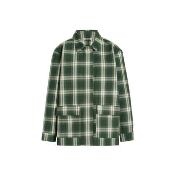 Felicity Plaid Cotton Jacket