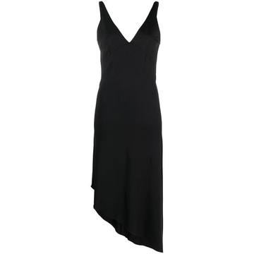 dart-detail asymmetric dress