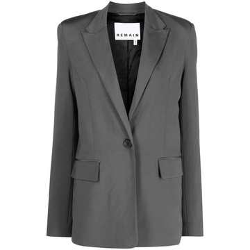 single-breasted blazer