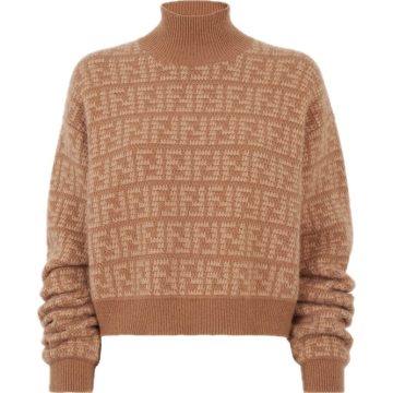 Brown cashmere pullover
