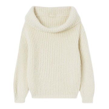 Cocooning Boat-Neck Sweater