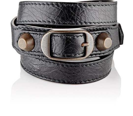 Arena Leather Classic Double Tour Bracelet展示图