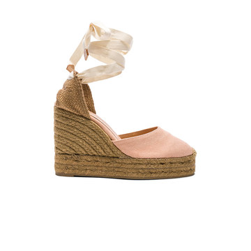 Canvas Carina Wedge Espadrilles