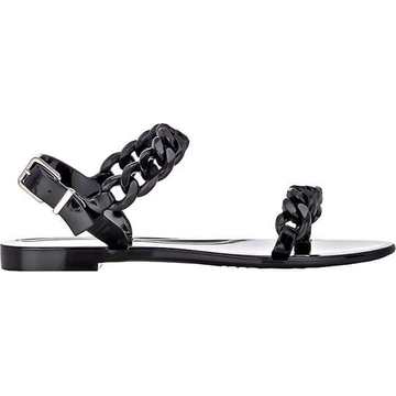 Chain-Link Jelly Sandals