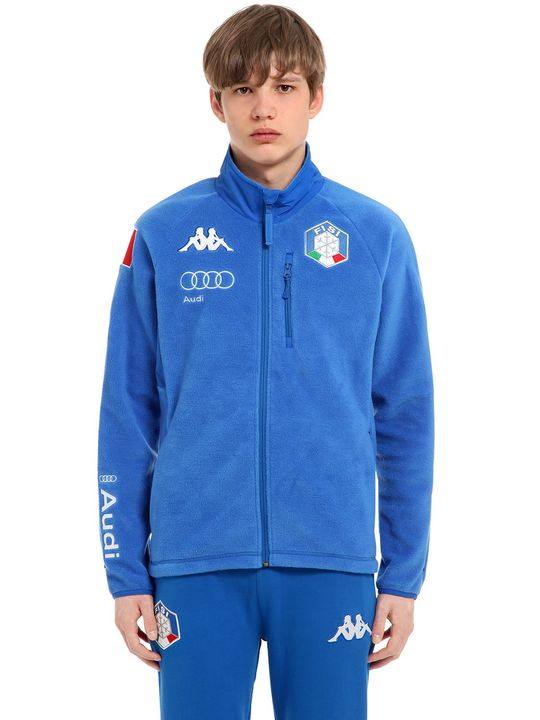 "FISI ITALIAN SKI TEAM"棉绒卫衣展示图