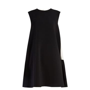 Fuji bi-colour cady dress